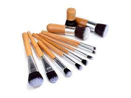 lucky beauty bamboo makeup brushes 10