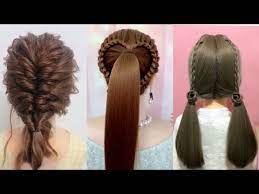 It is perfect for those with long and wavy hair. Simple Hairstyle New Hairstyle Cute Hairstyles Hair Style For Girl Youtube Easy Hairstyles Hair Styles Hair Up Styles
