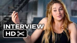 Shailene woodley at the hollywood reporter's annual power 100: Divergent Interview Shailene Woodley 2014 Movie Hd Youtube