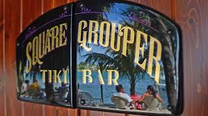 square grouper tiki bar