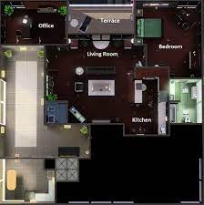 Share the best gifs now >>>. This Is Barney S Apartment Except The Bathroom On The Right Is Actually A Storage Closet Lol Wohnung Wohnungsgrundriss Architektur