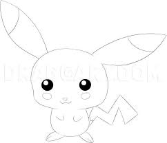 Cute coloring pages pokemon coloring sheets drawings coloring books art pages color pikachu drawing pokemon coloring pokemon sketch. How To Draw Chibi Pokemon Step By Step Drawing Guide By Dawn Dragoart Com