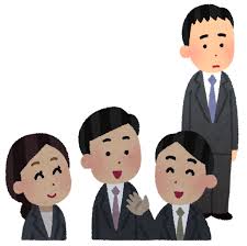 コミュニケーションが苦手な人のイラスト（会社） | かわいいフリー ...