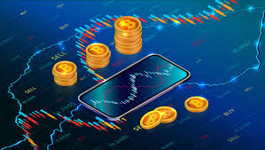 Cryptocurrency Stock Exchange Investment Mobile App