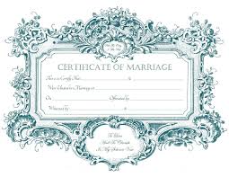 Keepsake Marriage Certificates For Free Download Free Graphics With