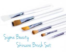 sigma beauty skincare brush set review