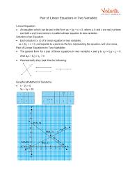 Class 10 Notes Cbse Maths Chapter 3