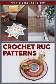 32 crochet rug patterns crochet news