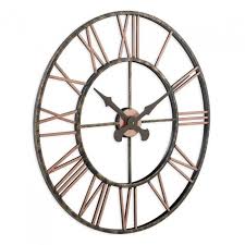 Rustic Copper Wall Clock