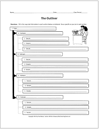 Guide students step by step through the essay writing process with this  guided essay outline  This outline is ideal for high school English and  middle    