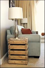 Reclaimed Wooden Pallet Side Tables