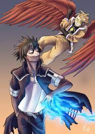 I really don't know the relationship between hawks and dabi cause i didn't read the manga but most of my friends keep i made this fanart because one of my friend ask me to do. Hi This Is A Fan Art Of Dabi And Hawks That I Made To My Twtich Subscriber Do You Like It Bokunoheroacademia