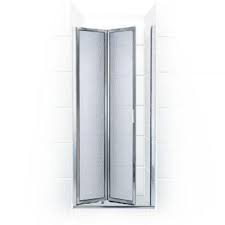 bi fold double hinged shower door
