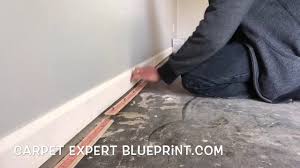 how to secure carpet strips to concrete