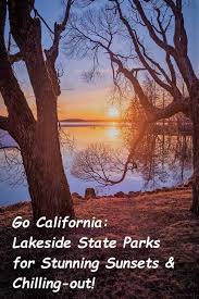 california state parks with lakes
