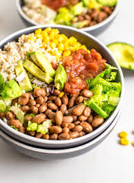 easy brown rice burrito bowl vegan