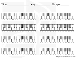 Blank Chord Tabs For All Instruments