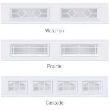 decorative inserts for garage door windows