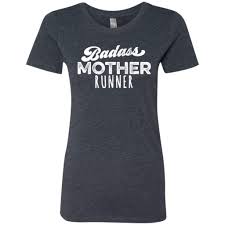 Bada Mother Runner Next Level Ladies Triblend T Shirt