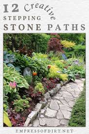 12 stepping stone garden path ideas