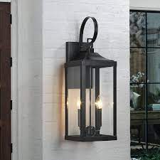 Outdoor Wall Lantern Sconce Light