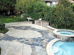 Combining Concrete Natural Stone