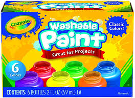 Crayola Washable Kids Paint 6 Count
