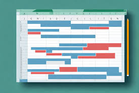 how to create a gantt chart in excel