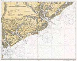 Amazon Com Map Charleston Harbor And Approaches 1934