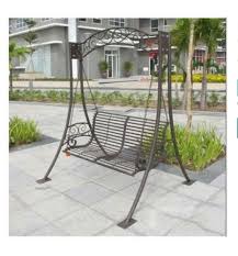 Mild Steel Material Garden Swing Chair