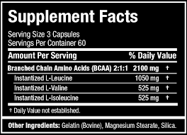 Bcaa Capsules Allmax Nutrition