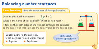 Number Sentences Equations And