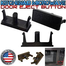 kitchen aid microwave door eject on