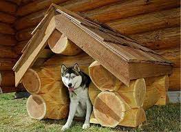 Custom Dog Houses Log Cabin Dog House