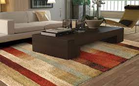 multicolor indoor stripe area rug
