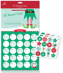 Christmas Elf Reward Chart Sticker Set
