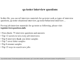 Qa Tester Resume Objective Experience Resumes