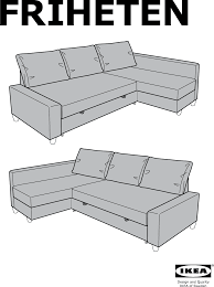 ikea friheten instruction manual