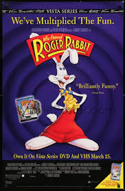framed roger rabbit 26x40 video