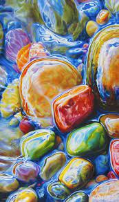 Rocks Paintings By Ester Roi