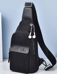 black ideny sling bag