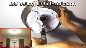 install 14 led ceiling light you