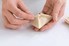 How do you wrap dumplings with wonton wrappers?