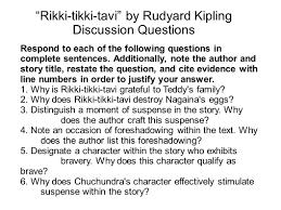 Rikki Tikki Tavi By Rudyard Kipling Ppt Download