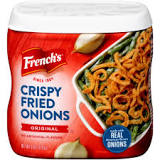 What are canned French fried onions?