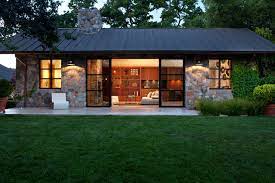 Fieldstone Guest Cottage Contemporary