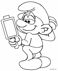 Smurfs 2 coloring pages mcdonalds smurfs 2 toys guide. Printable Smurf Coloring Pages For Kids