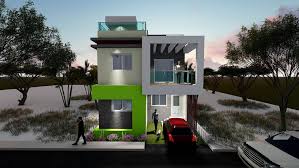 modern trendy indian house elevation