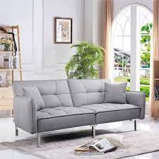 modern fabric sofa bed 3 seater