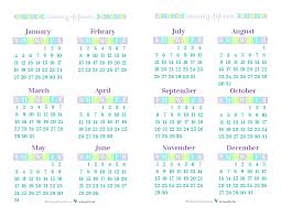 All The List Free Printable Calendar 6 Months Per Page Calendars